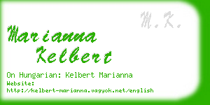 marianna kelbert business card